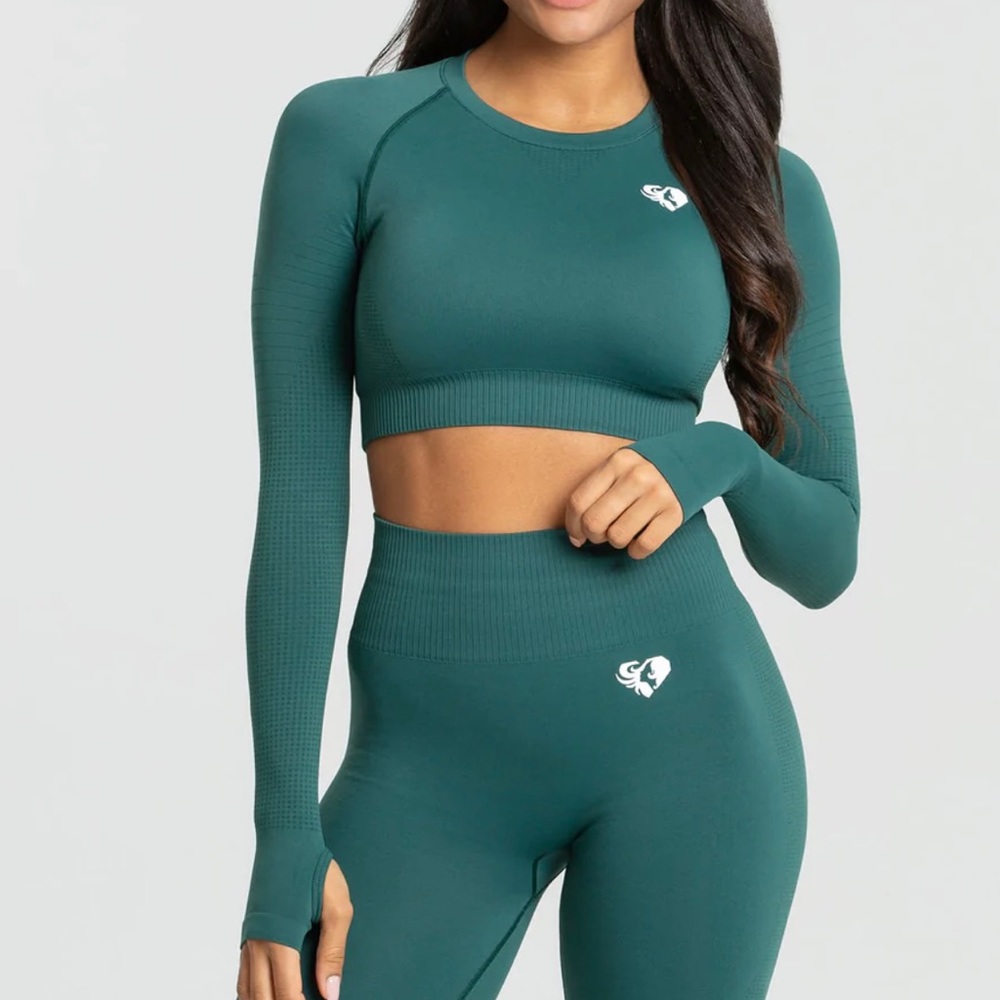 Women’s Best Power Seamless long sleeve crop top